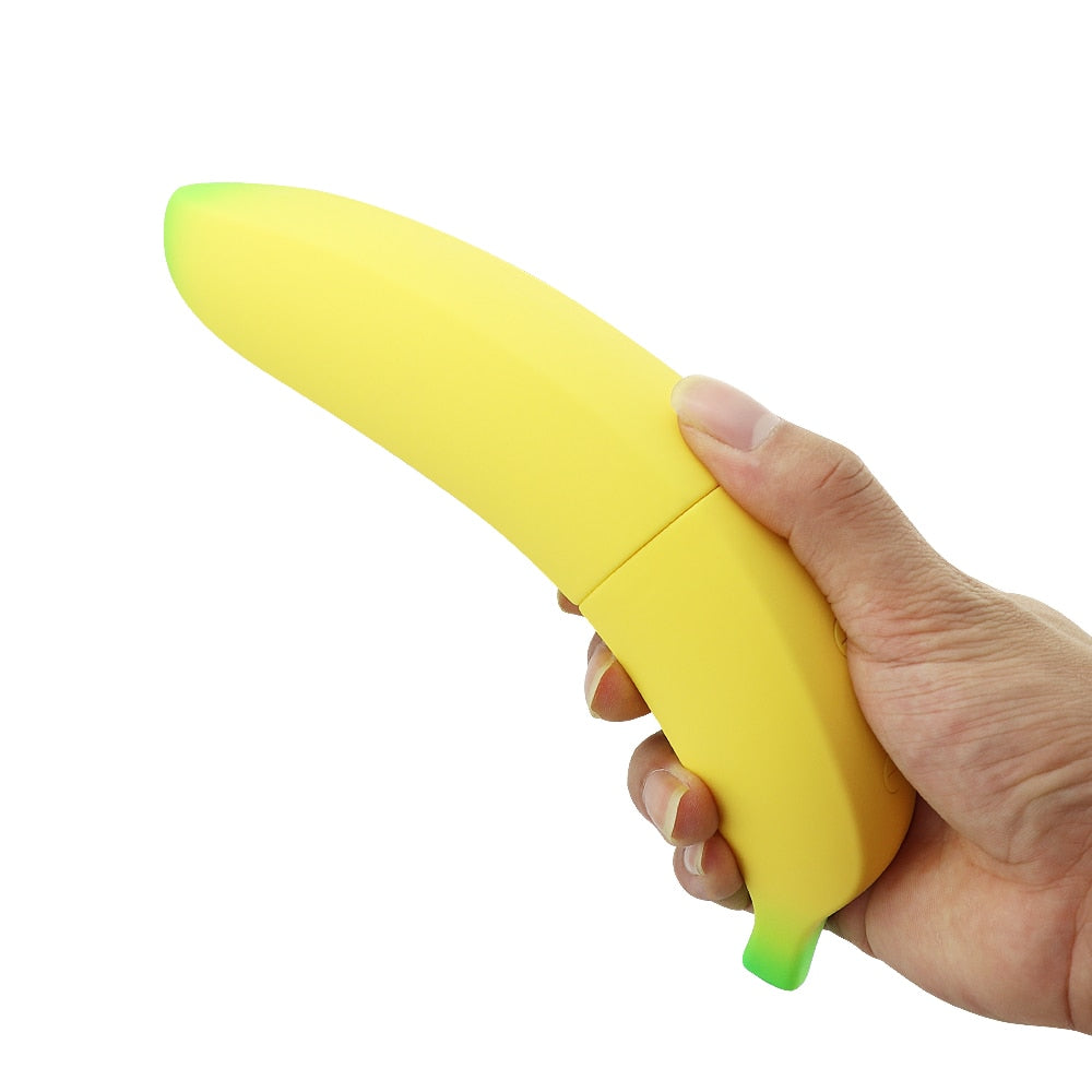 USB Rechargeable shape of Banana Dildo
