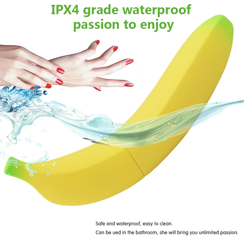 USB Rechargeable shape of Banana Dildo