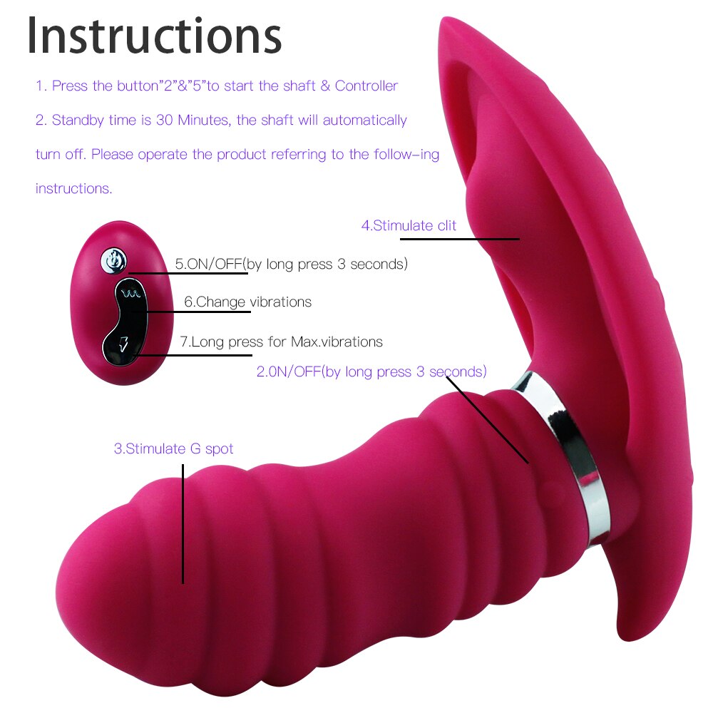 Wearable Dildo  Pussy Clitoris Stimulator
