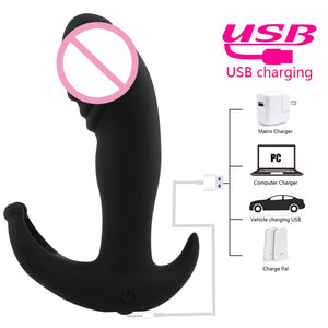 10 Speed Prostate Massager Vibrator Anal Plug