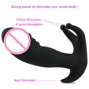 10 Speed Prostate Massager Vibrator Anal Plug