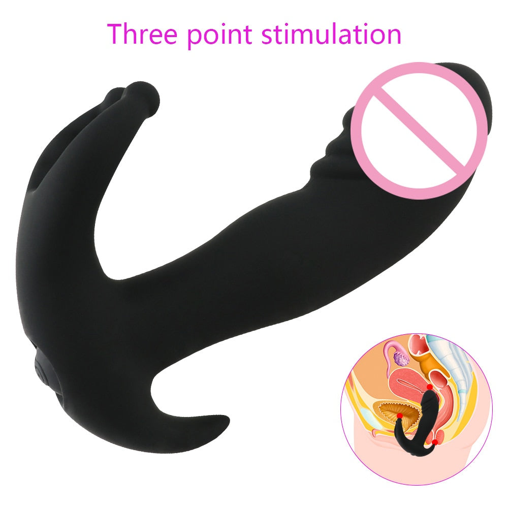 10 Speed Prostate Massager Vibrator Anal Plug