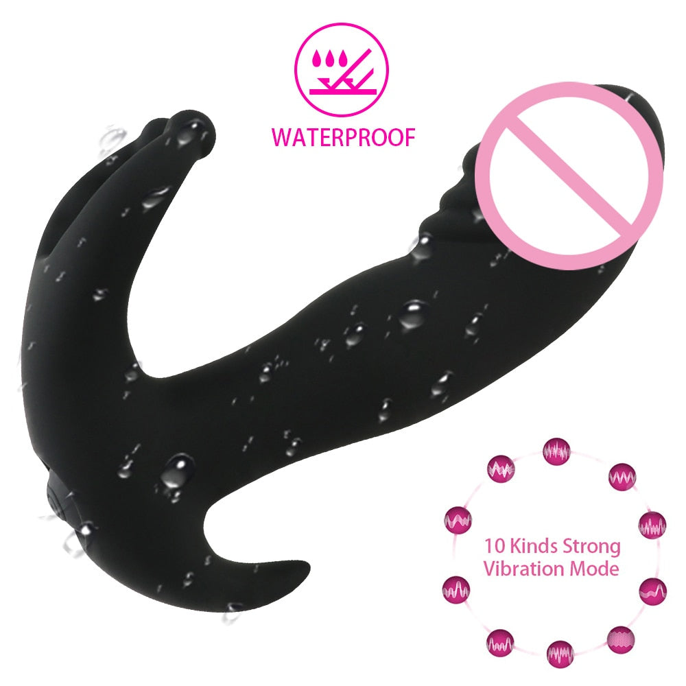 10 Speed Prostate Massager Vibrator Anal Plug