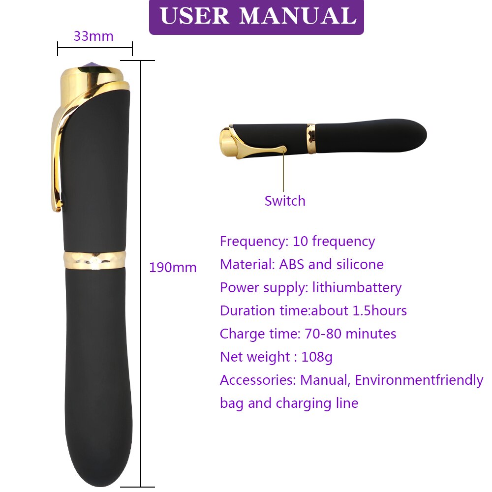 Clitoris Massage Female Masturbation Magic Wand