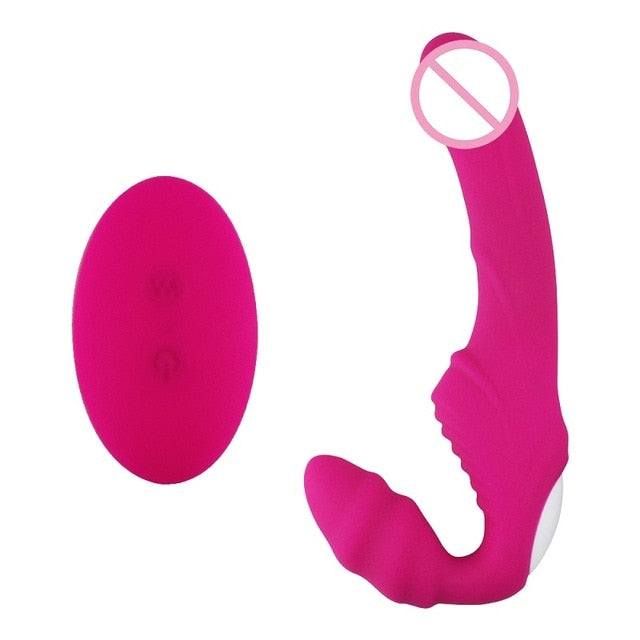 U Type Vibrator with Remote USB Rechargeable