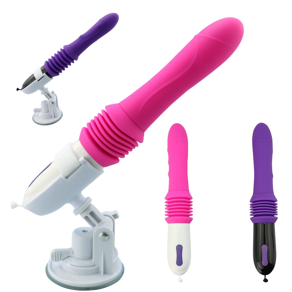 10 Modes Automatic Telescopic Dildo