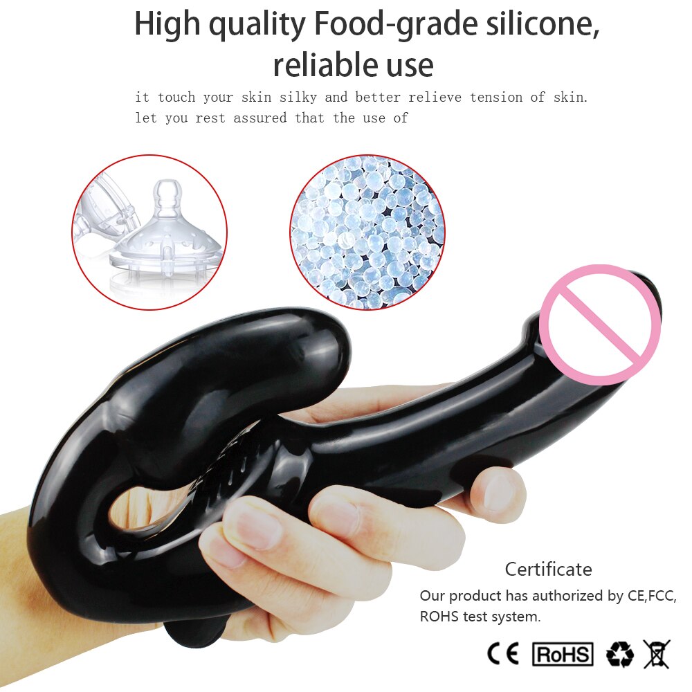 10 Modes Male Prostate Massager G-Spot Stimulate Dildo Vibrator