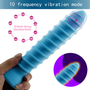 Screw Thread Dildo Vibrator