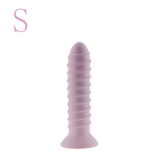 Screw Thread Dildo Vibrator