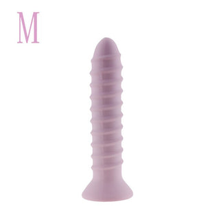 Screw Thread Dildo Vibrator
