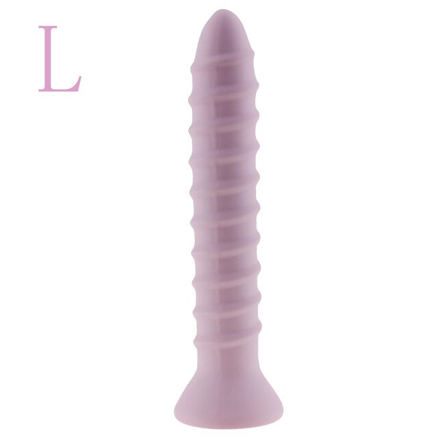 Screw Thread Dildo Vibrator