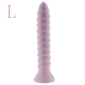 Screw Thread Dildo Vibrator