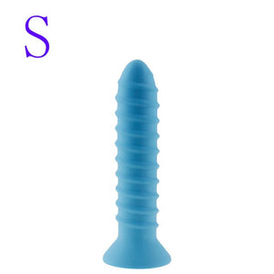 Screw Thread Dildo Vibrator