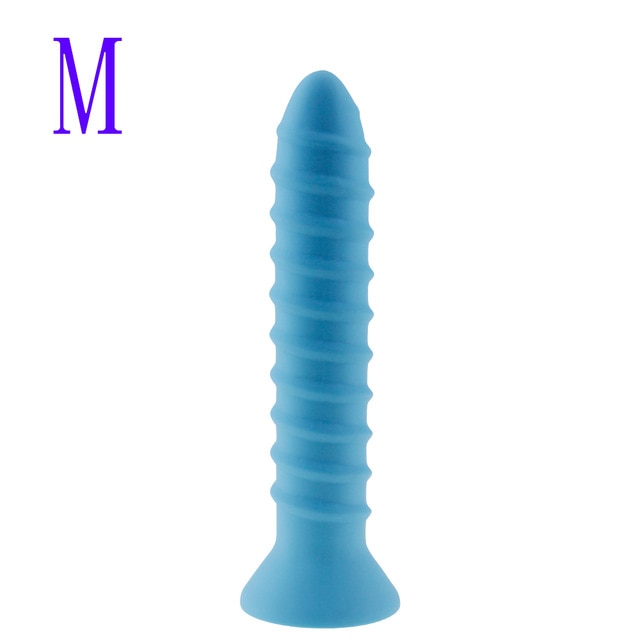Screw Thread Dildo Vibrator