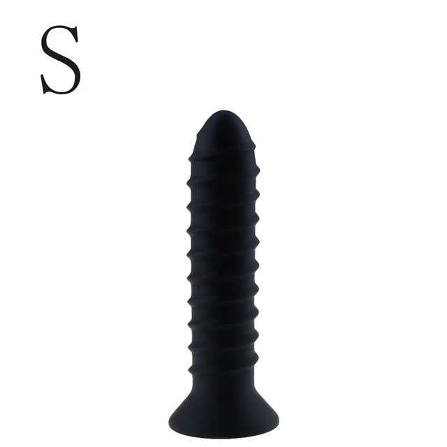 Screw Thread Dildo Vibrator