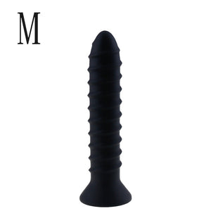 Screw Thread Dildo Vibrator