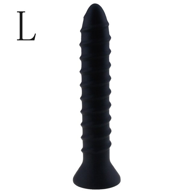 Screw Thread Dildo Vibrator