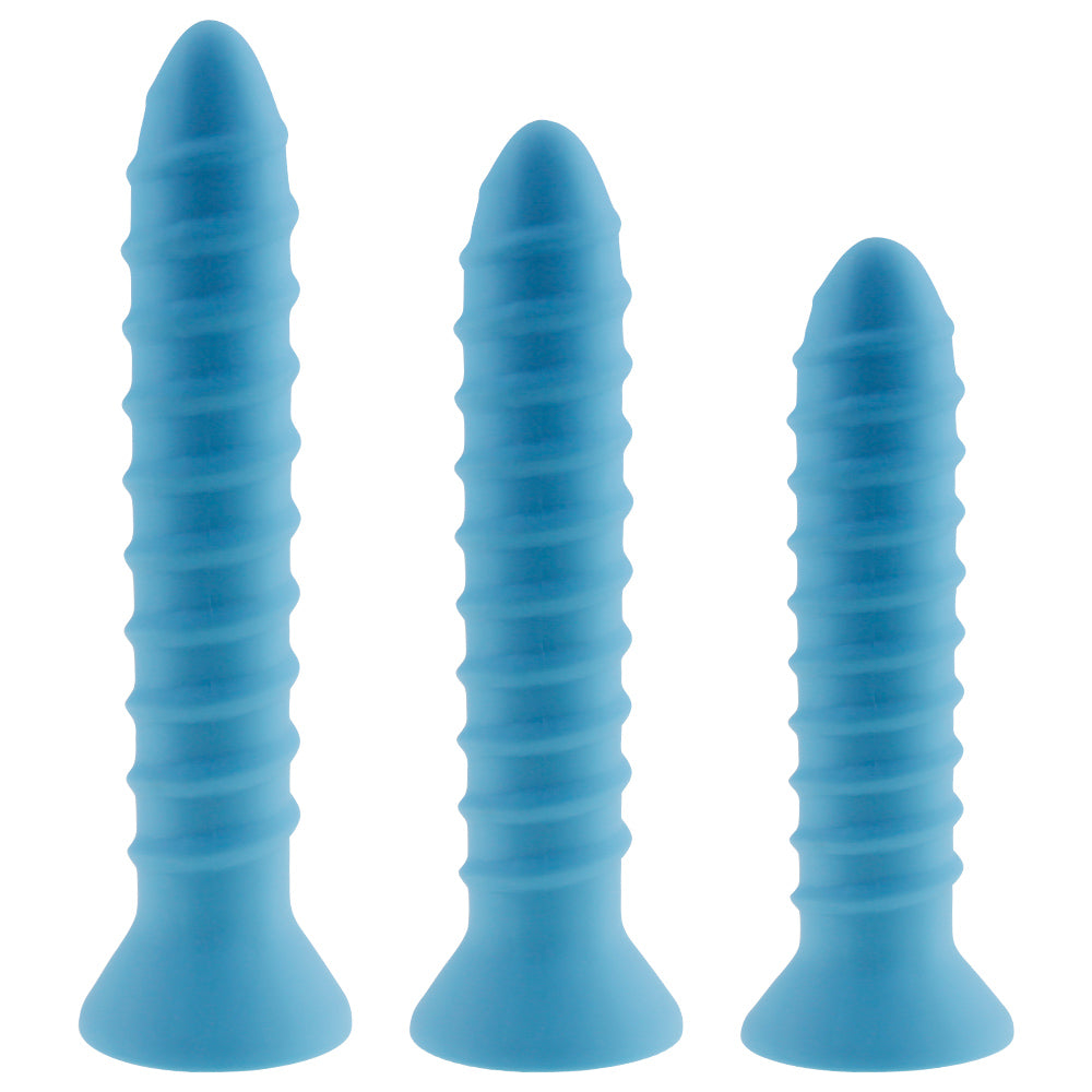Screw Thread Dildo Vibrator