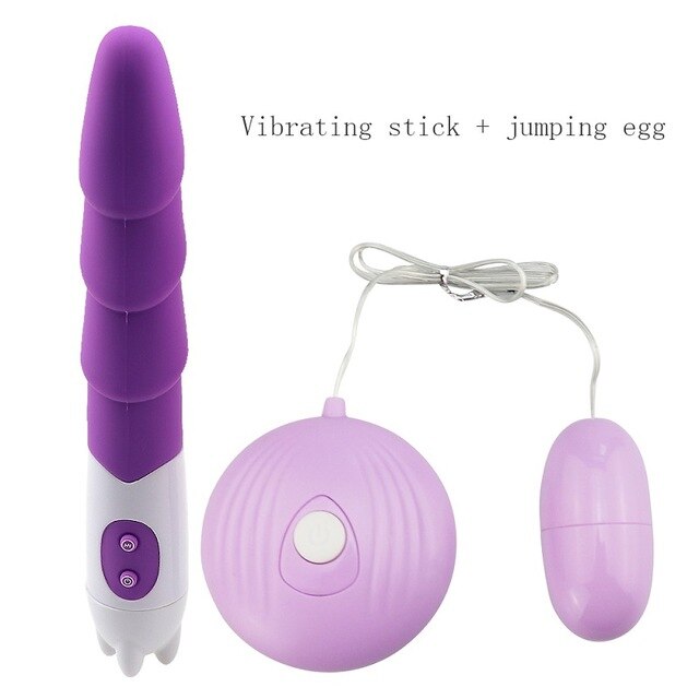 1 set Vibrating Egg and Vibrator Sex Toys