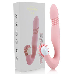 10 frequency Rotation Vibrating Dildo