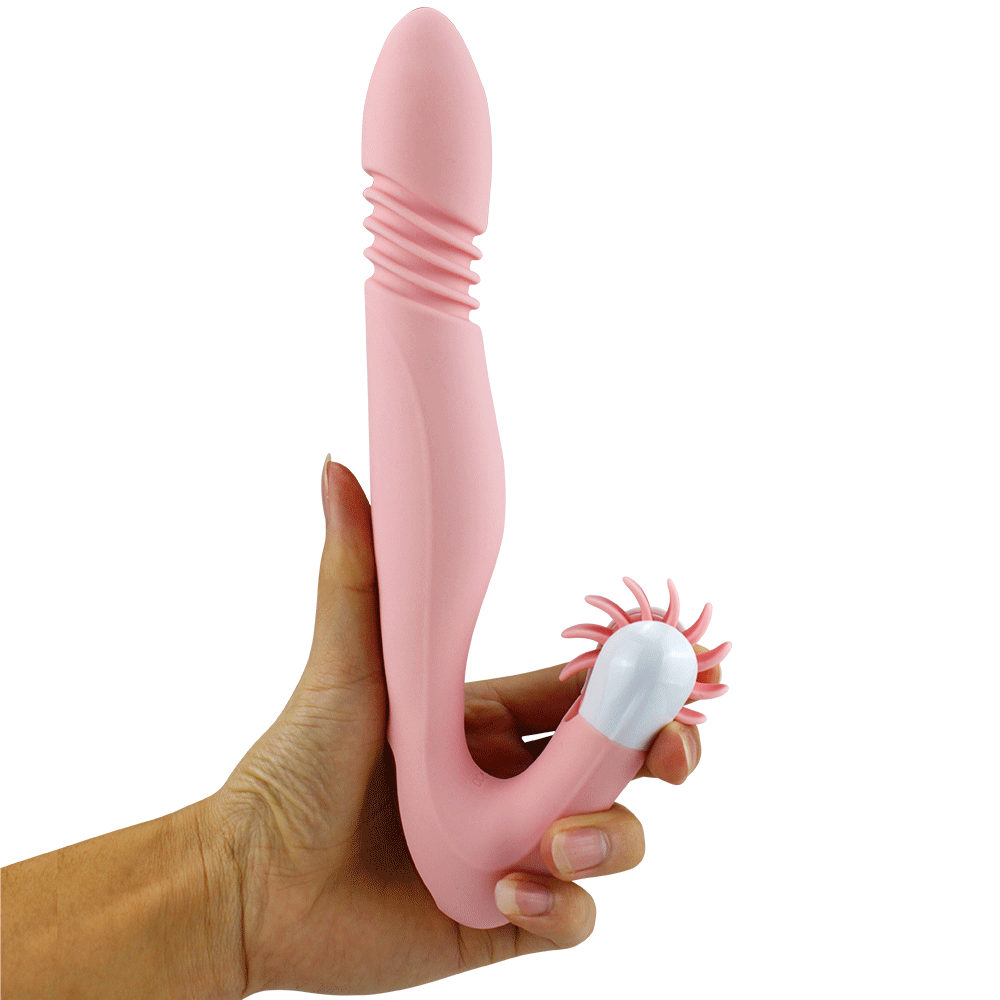 10 frequency Rotation Vibrating Dildo